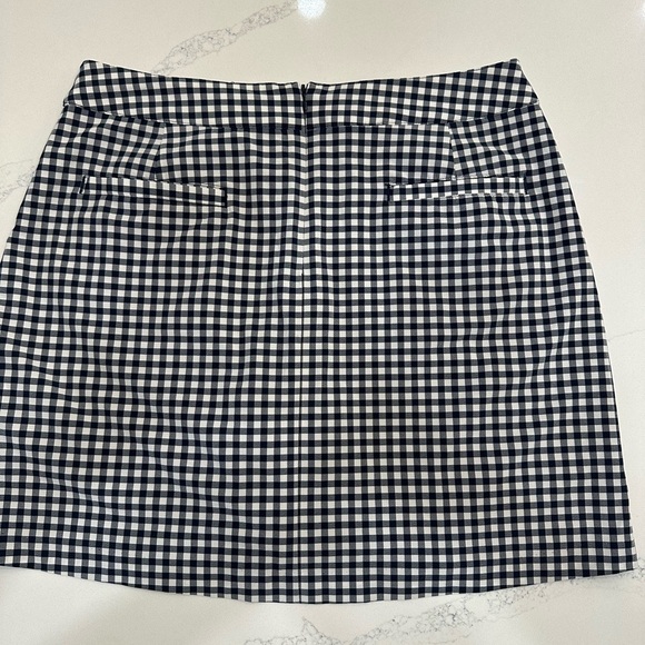 Lady Hagen Navy and White Gingham Skort - Sz 6 - Picture 3 of 11